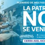 Kicillof será el orador principal del plenario «La patria no se vende»