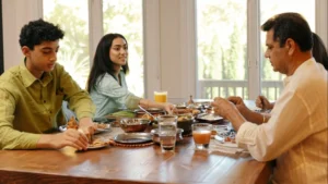 Cómo comer más despacio y con más atención durante la cena