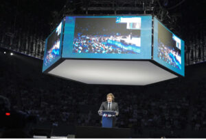 Javier Milei en un foro económico de Madrid: «En 2026, la inflación en la Argentina será historia del pasado»