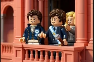 25 de Mayo: el mensaje del Gobierno, con Milei y Belgrano, en modo LEGO