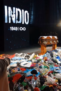 Despedida del Indio Solari: terminó el velatorio por decisión de la familia