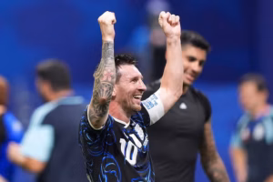Lionel Messi llegó a Rosario para pasar unos días con su familia